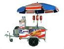Amerikai hot-dog kocsi elad�